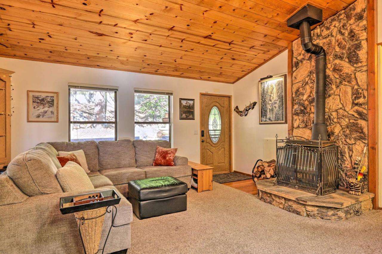 Quiet Twain Harte Cabin With Deck And Forest Views! Buitenkant foto