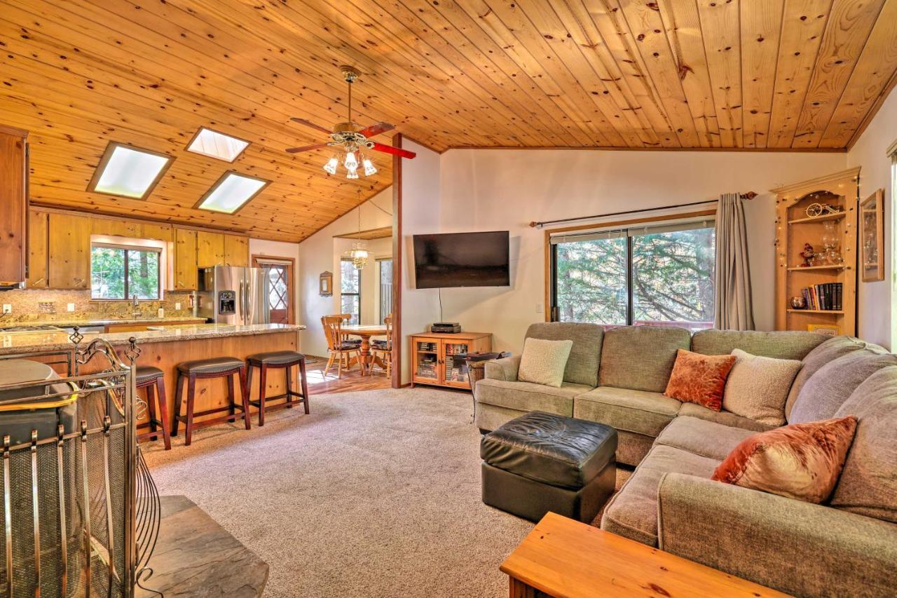 Quiet Twain Harte Cabin With Deck And Forest Views! Buitenkant foto