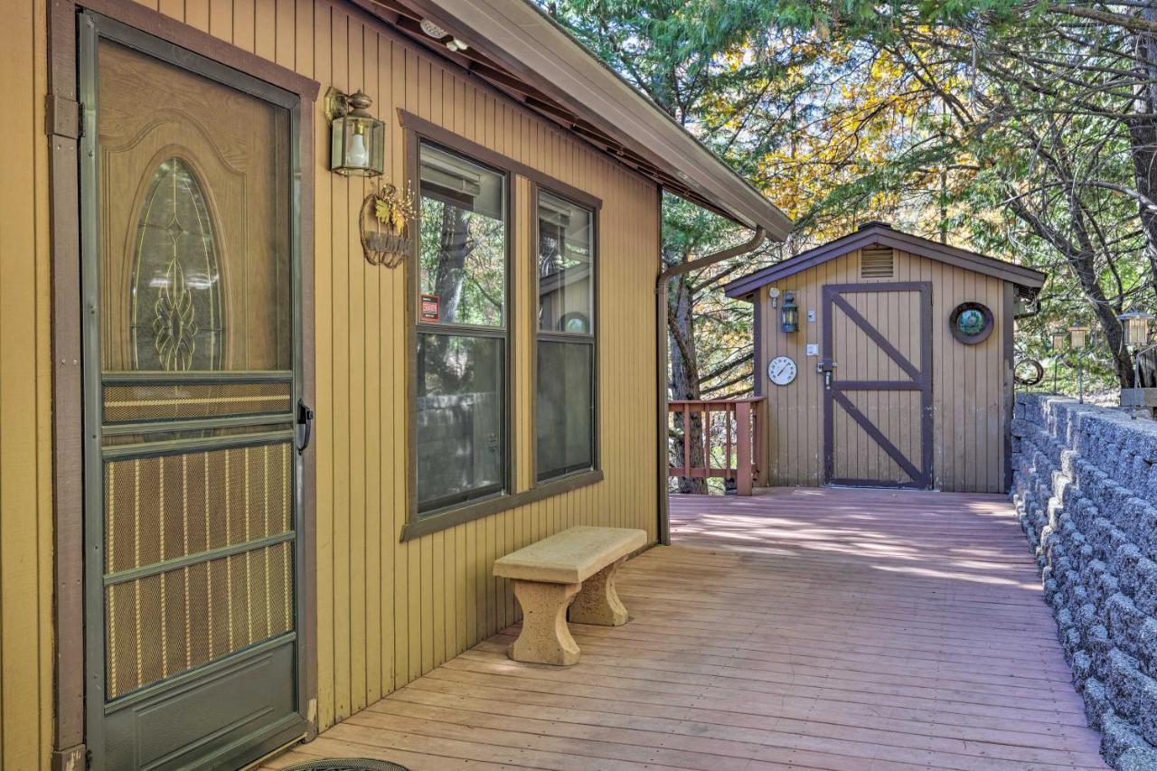 Quiet Twain Harte Cabin With Deck And Forest Views! Buitenkant foto